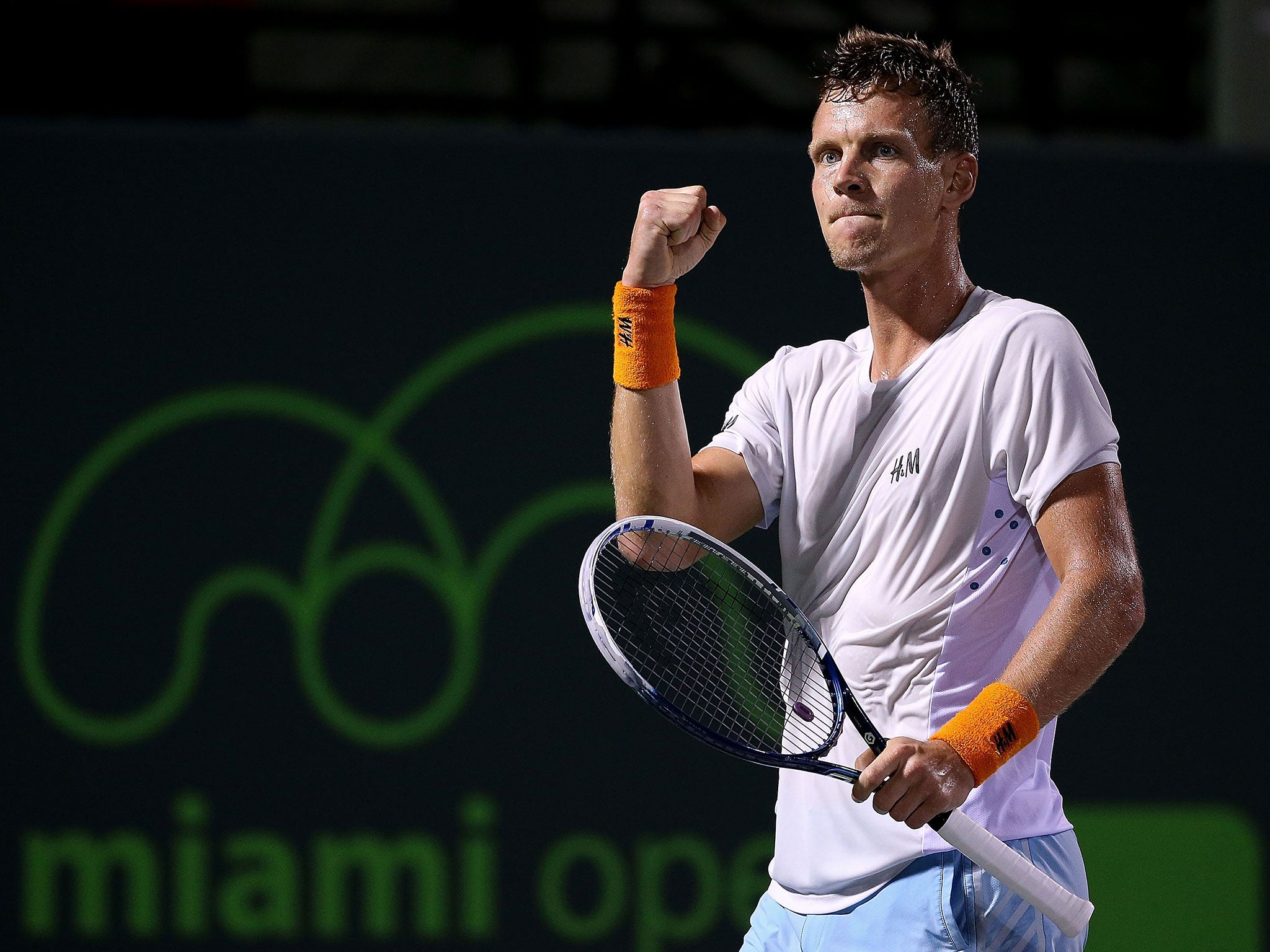 Berdych saw off Juan Monaco to set-up the semi-final clash