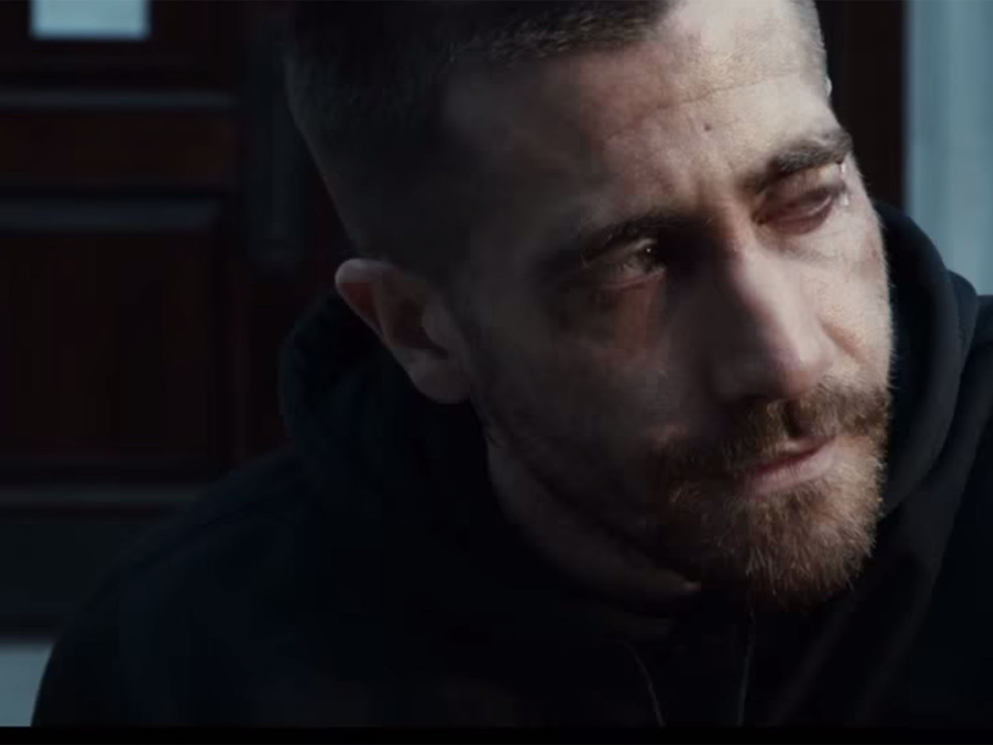 Jake Gyllenhaal as boxer Billy Hope in Southpaw