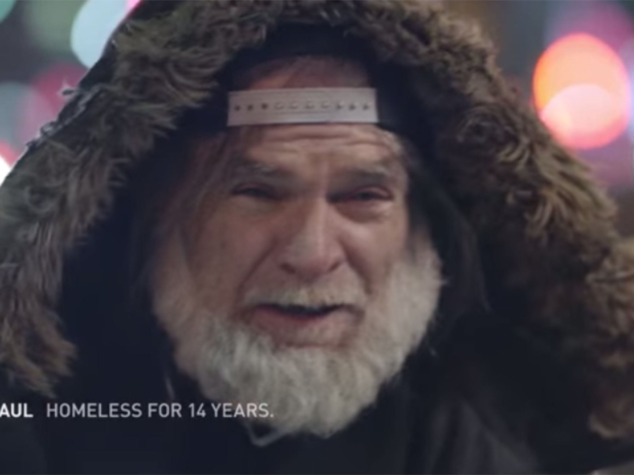 The tweets posted by Twitter users brought the homeless people to tears