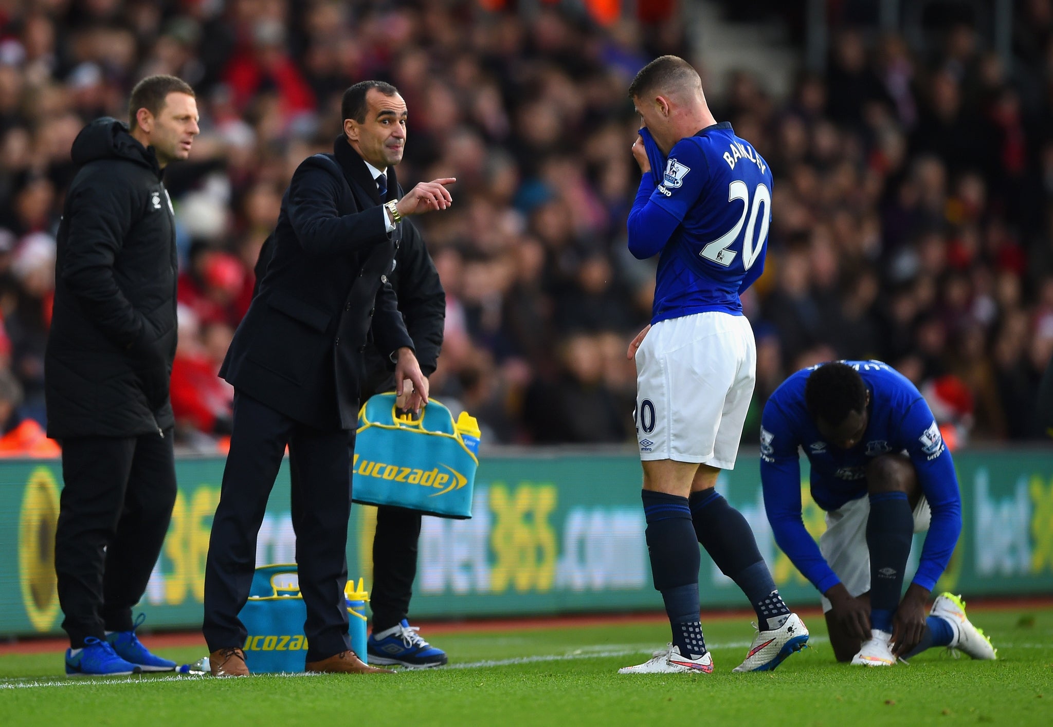 Roberto Martinez has offered his support to Ross Barkley