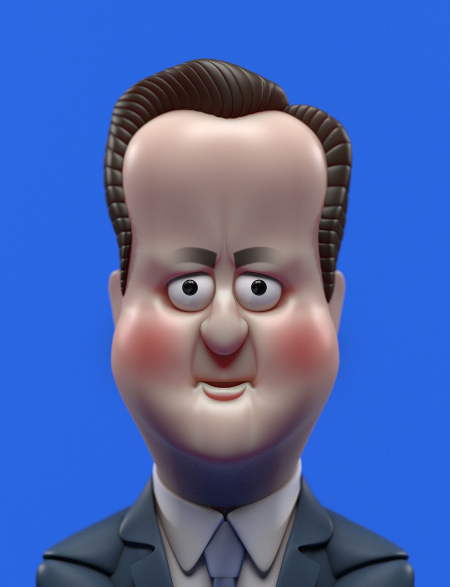 The devil you know: David Cameron has a strident plan to eradicate our embarrassing deficit by 2016 (© Seth Watkins)