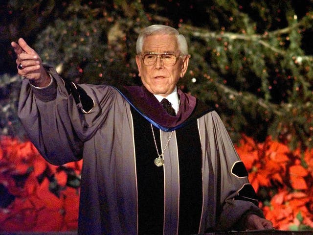 Popular US preacher Robert Schuller