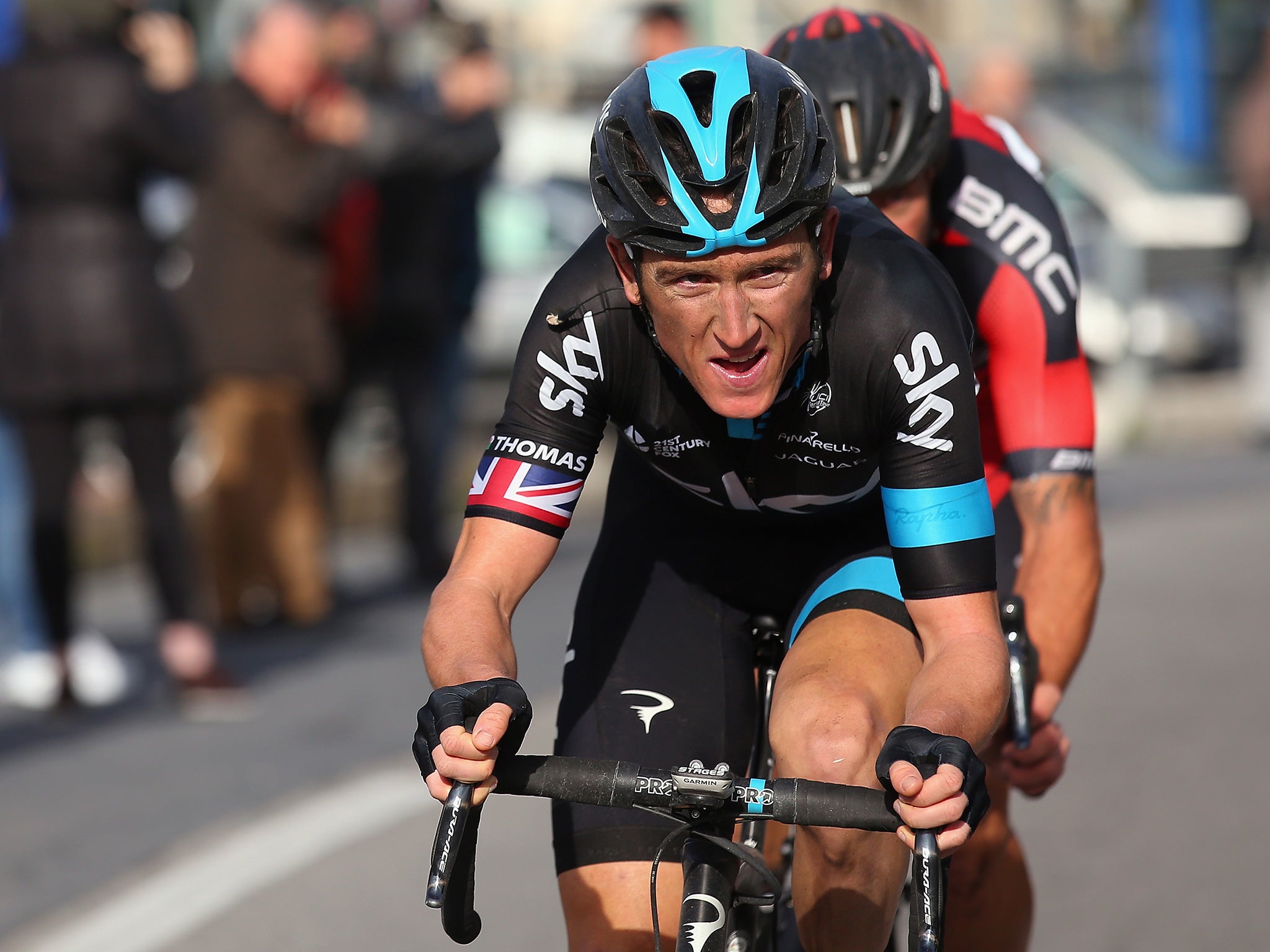 Geraint Thomas goes into the Tour of Flanders in the form of his life