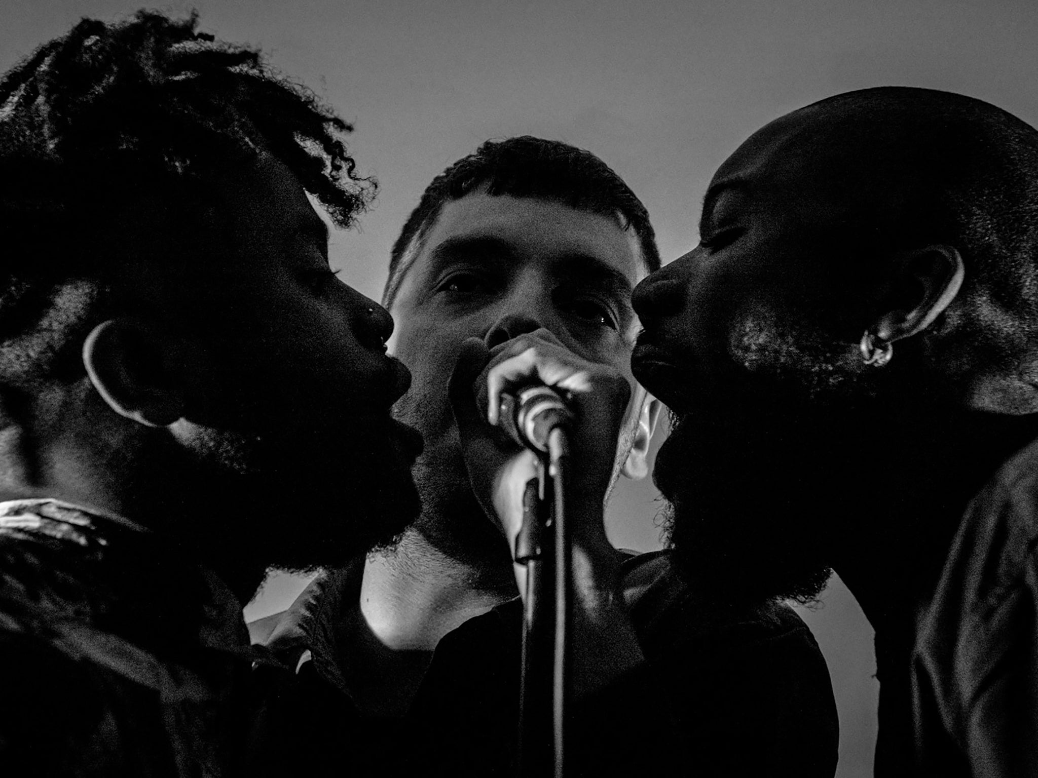 Rock and pop group Young Fathers
