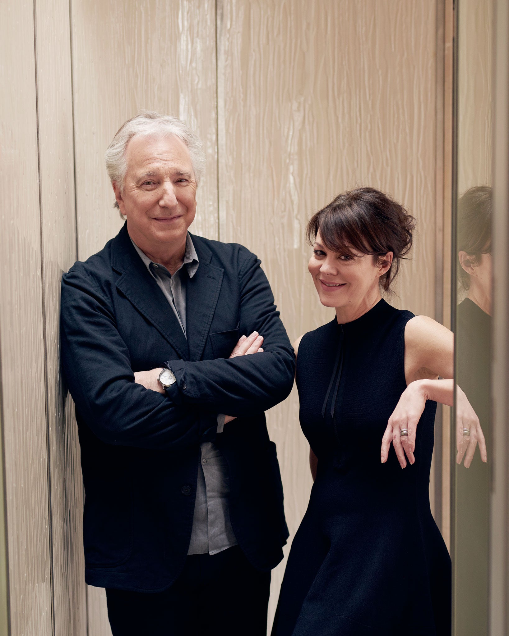 Alan Rickman & Helen Mccrory: 'With Us It'S Mostly About Laughter And The  Odd Martini' | The Independent | The Independent
