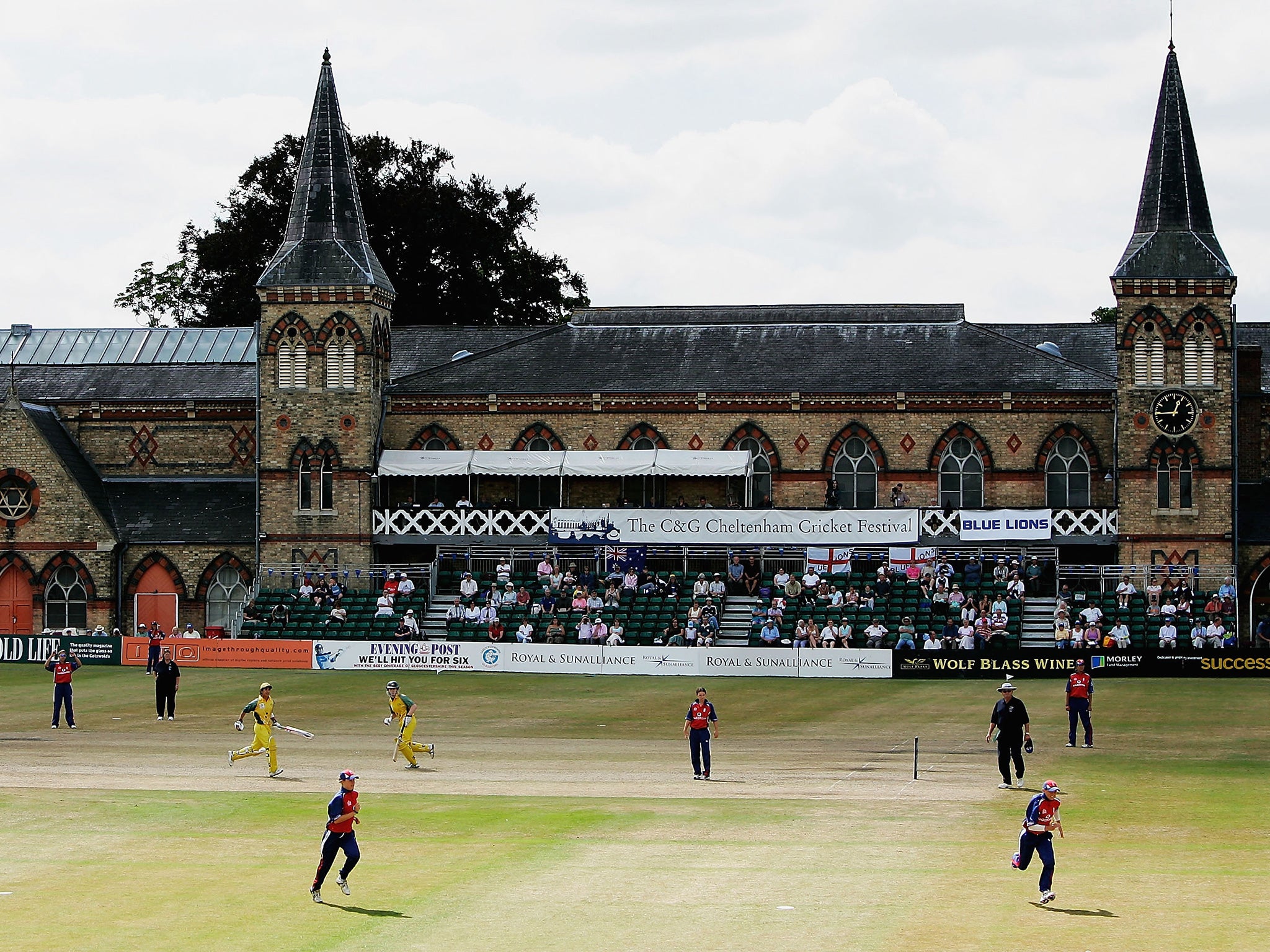 Cheltenham College provides one of the nation's most stunning backdrops to watch the County game