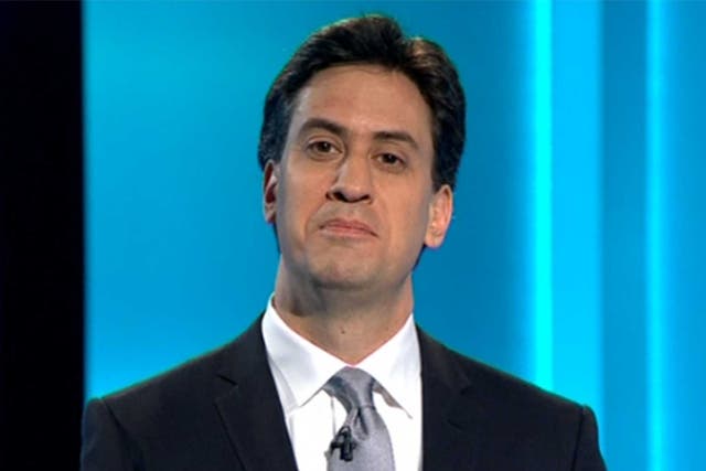Labour aides insist the Tory strategy of portraying Mr Miliband as unfit for the job has failed; he is very much in the game (PA)