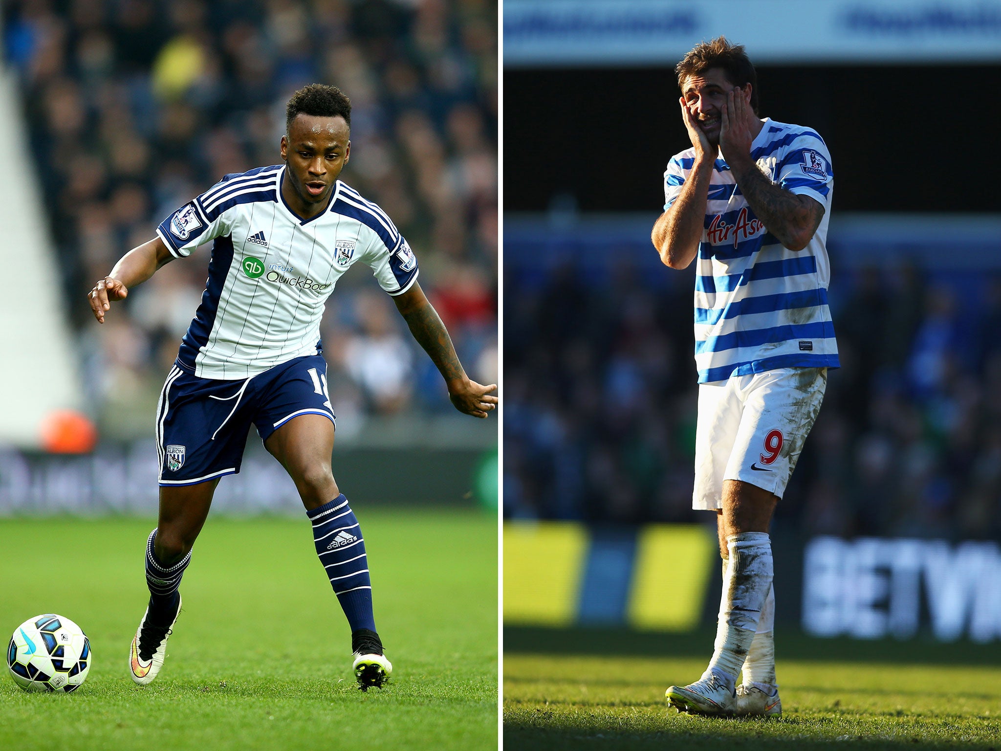 Saido Berahino and Charlie Austin