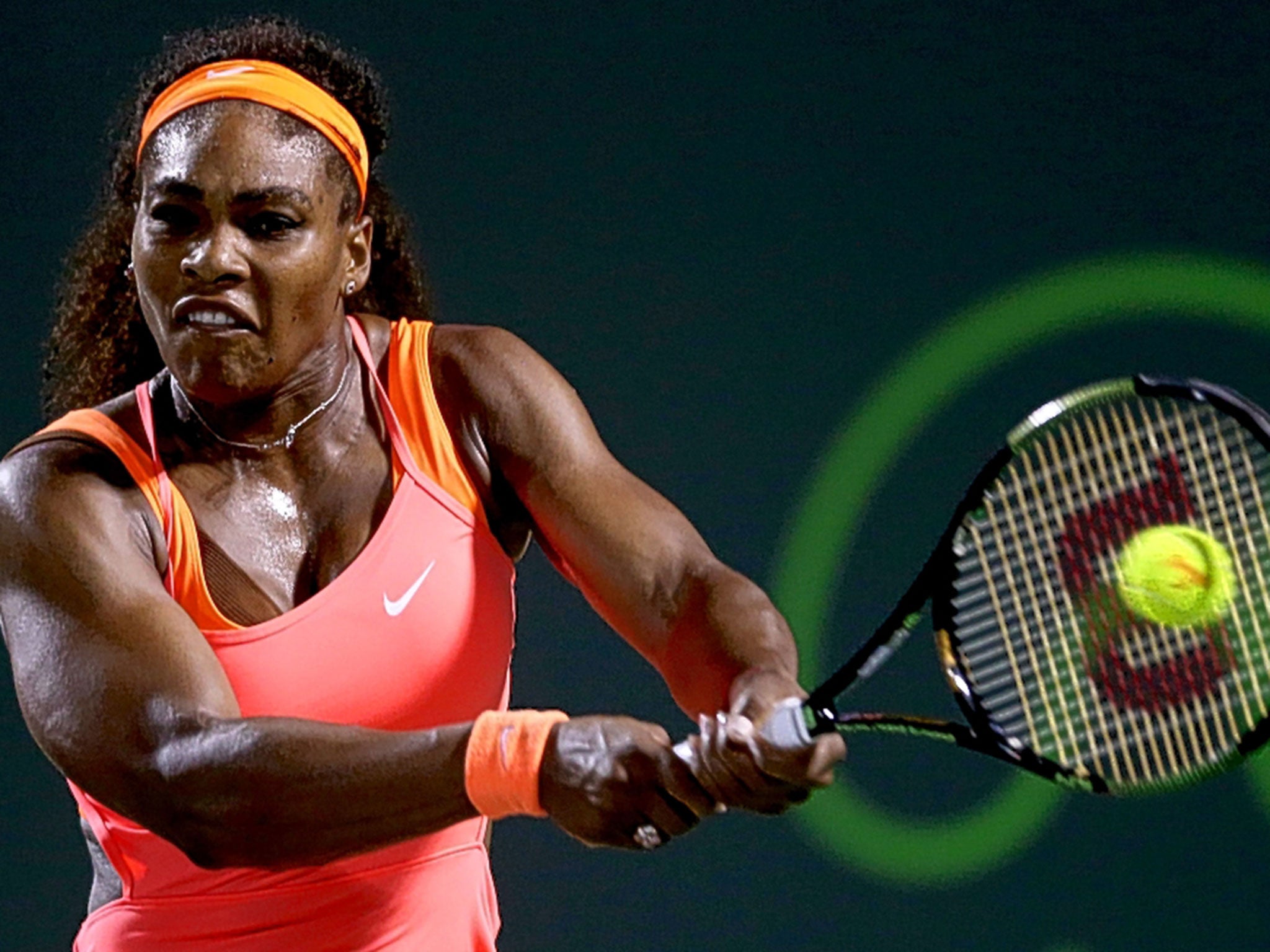 Serena Williams is 1-16 with some bookies to win the Miami Open on Saturday