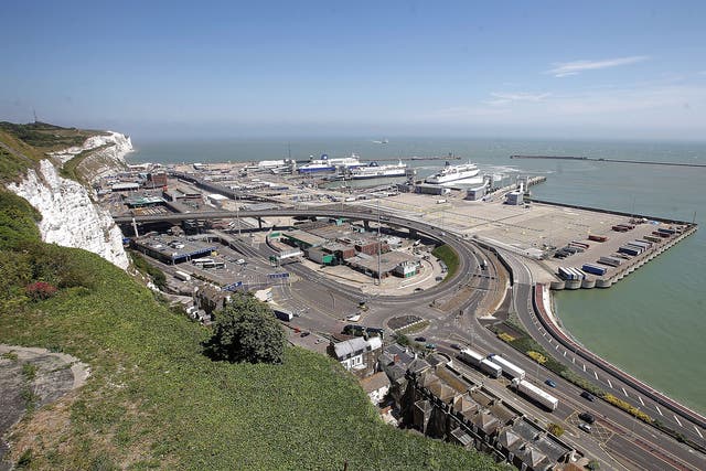 A man and a woman have been arrested in Dover on suspicion of terror offences