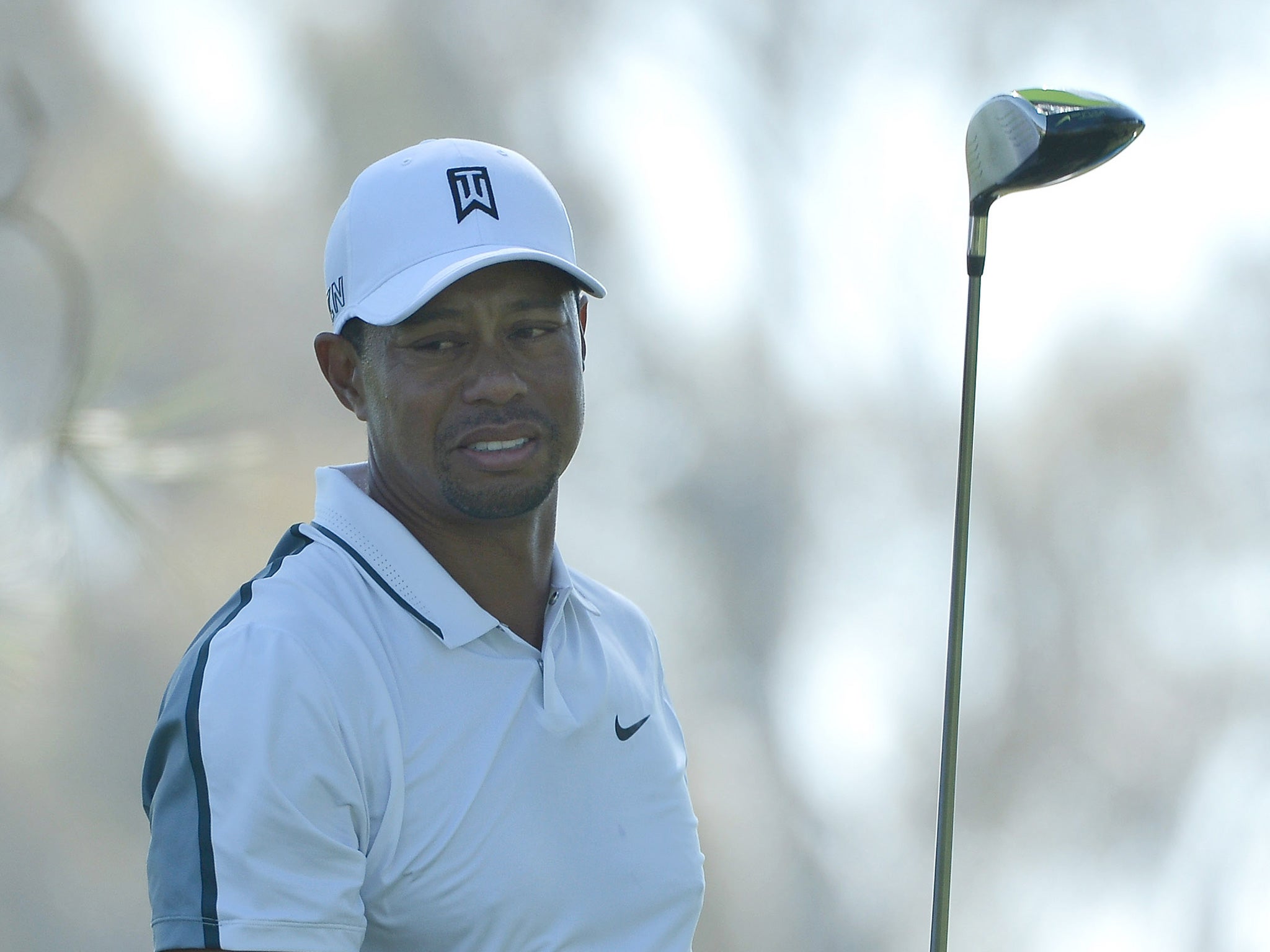 Tiger Woods has not played since the start of February