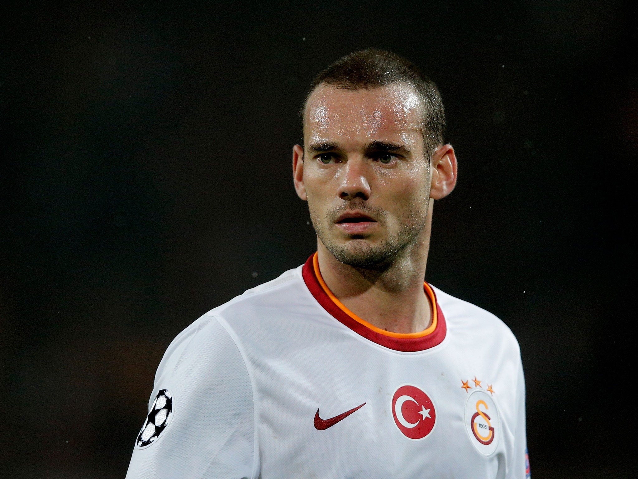 Galatasaray midfielder Wesley Sneijder