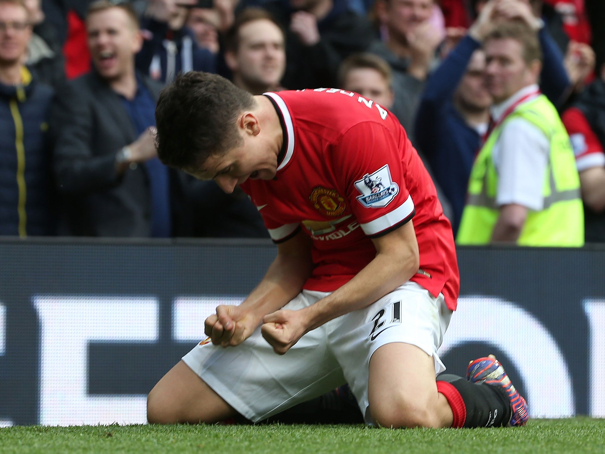 Ander Herrera scored his second late on to seal the points
