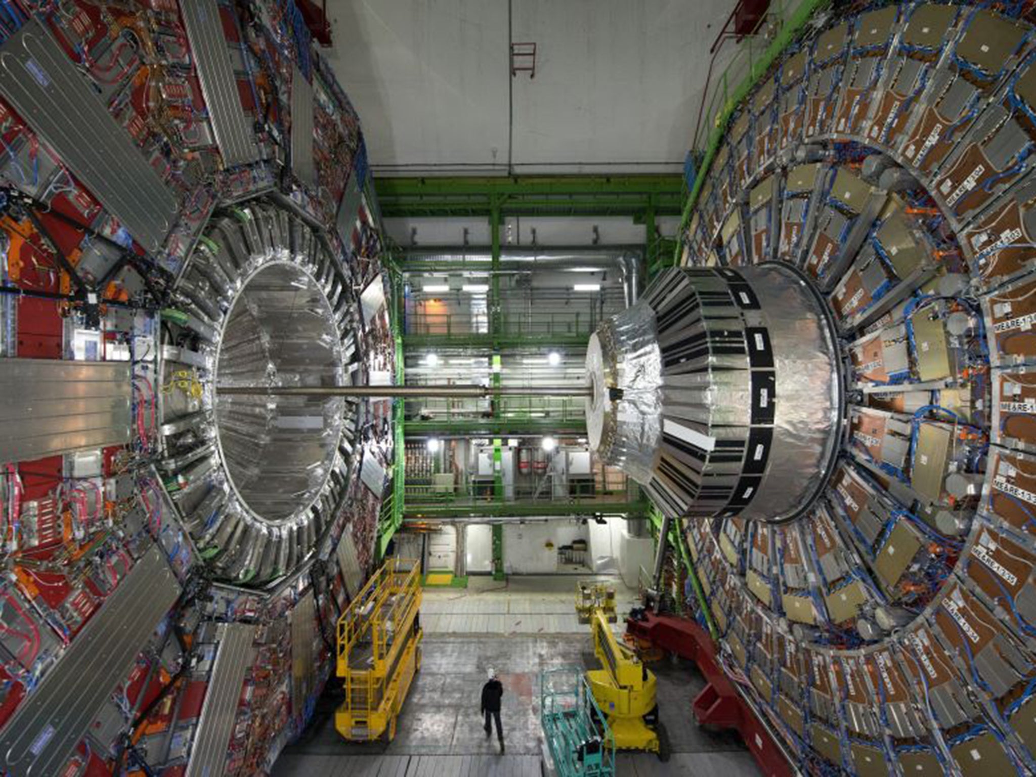 Scientists hope the Large Hadron Collider will provide dark matter