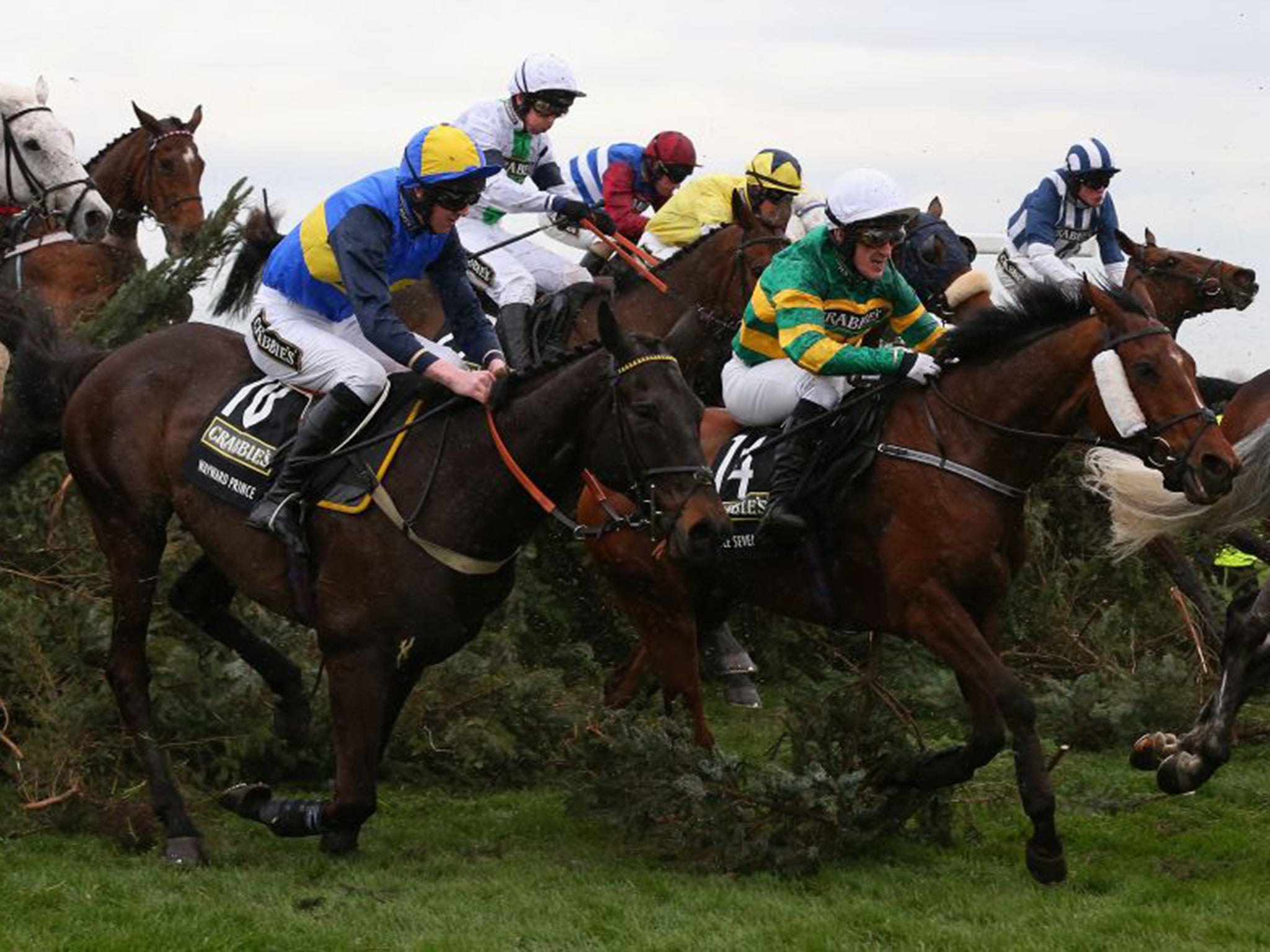 11 April: The Grand National, Aintree Racecourse (Getty)