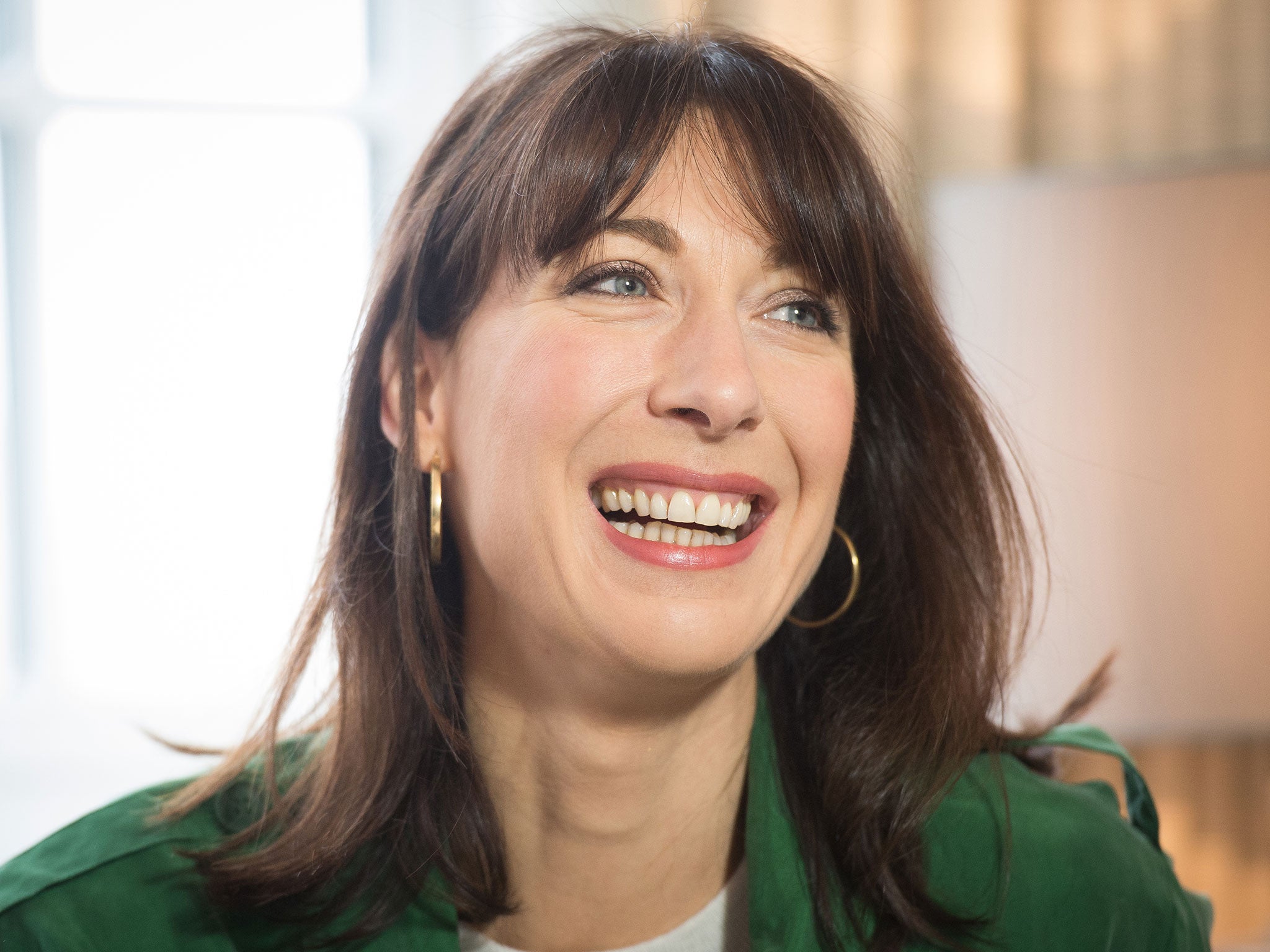 Samantha Cameron, British businesswoman and wife of Prime Minster David Cameron