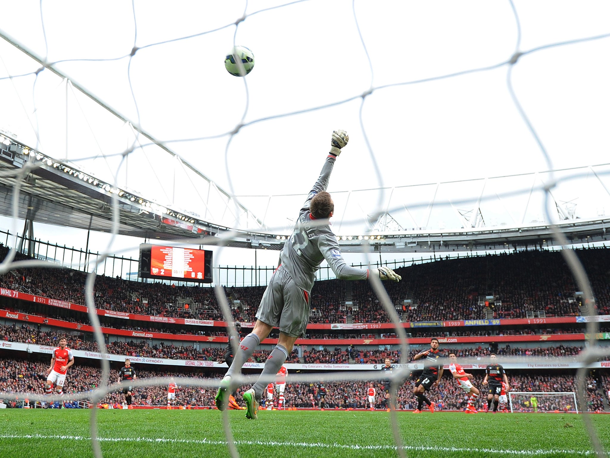 Alexis Sanchez scored his side's third of the afternoon