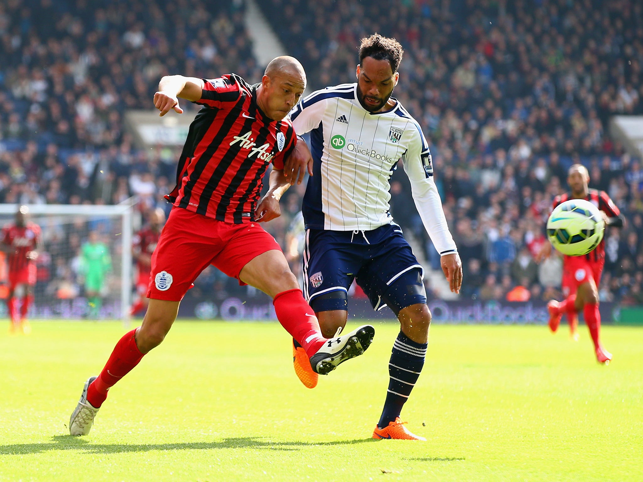 Bobby Zamora scored in his side's 4-1 win at the Hawthorns