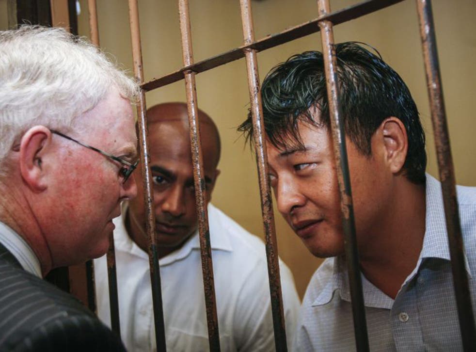 Andrew Chan, right, and Myuran Sukumaran have been in prison for 10 years