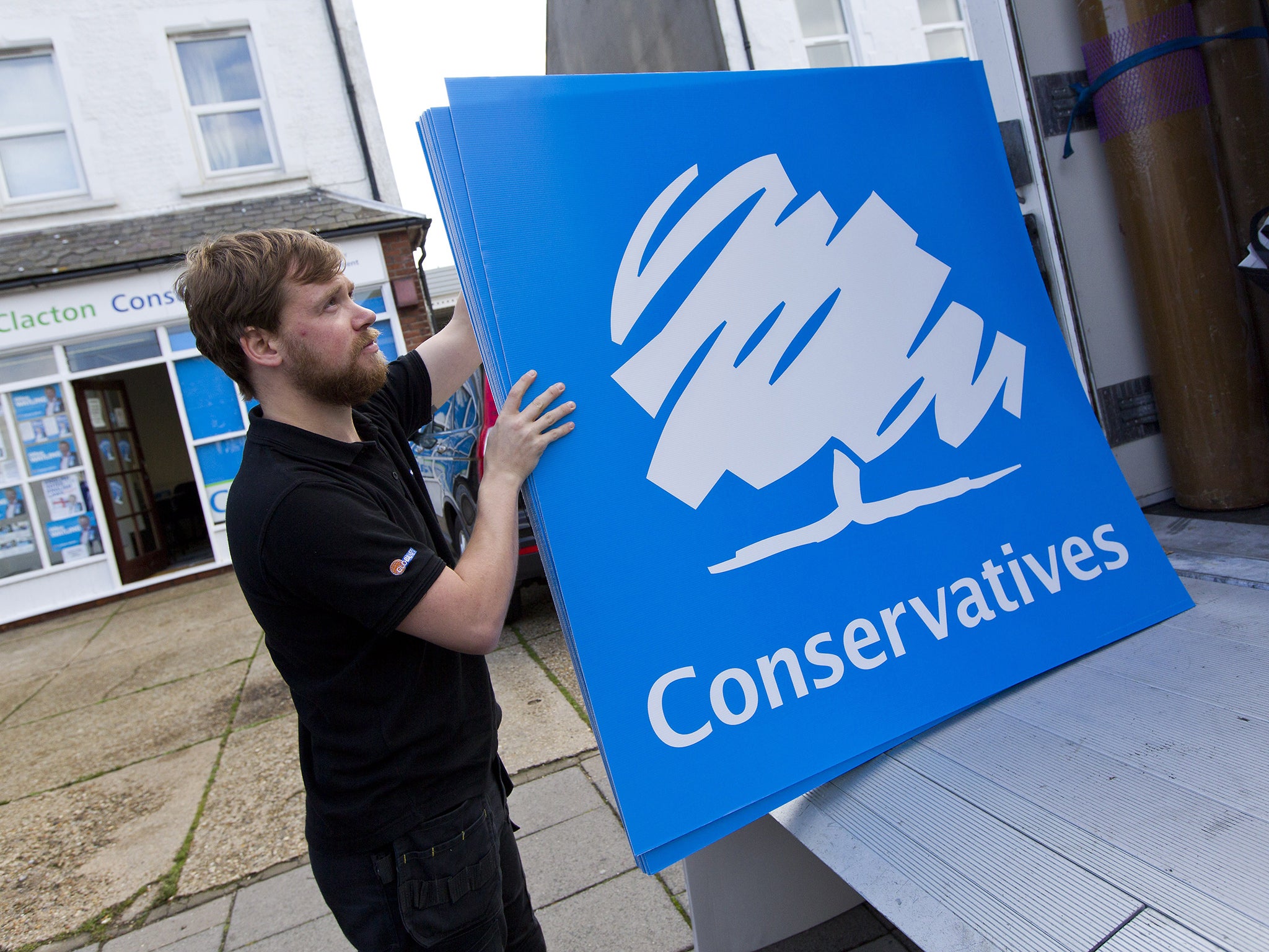The Independent understands that drafts of the Tories' manifesto were still being rewritten over the Easter weekend; sources suggest that the party is still looking around for new “positive and eye-catching” policy pledges to include