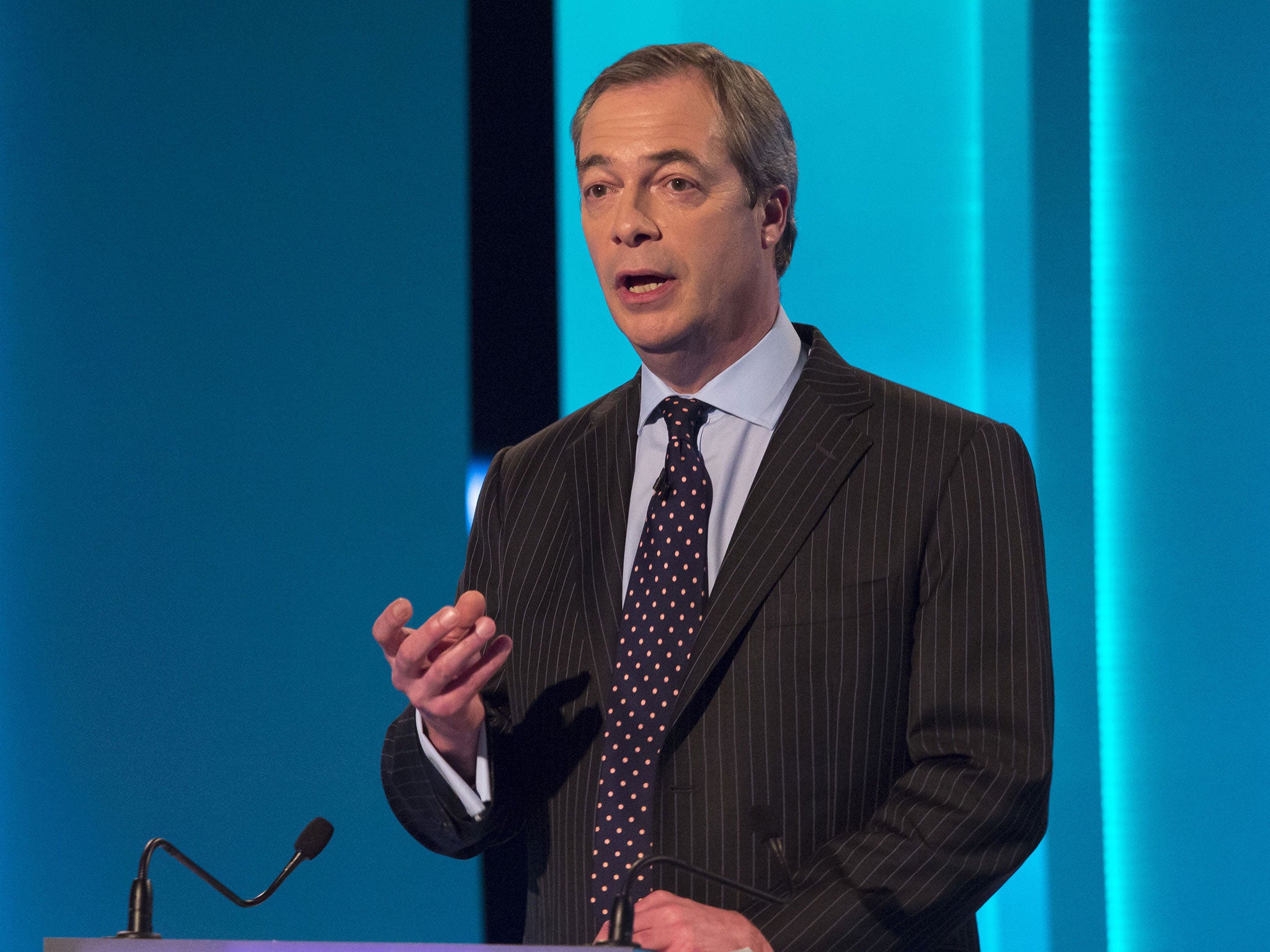 UKIP leader Nigel Farage sparked controversy during the ITV Leader's Debate 2015 for saying that immigrants should not be able to use the NHS for free.