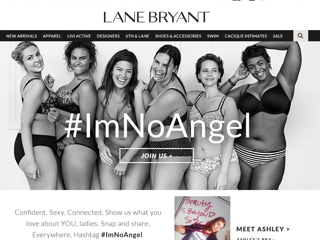 Plus size retailer Lane Bryant hits out at Victoria's Secret with