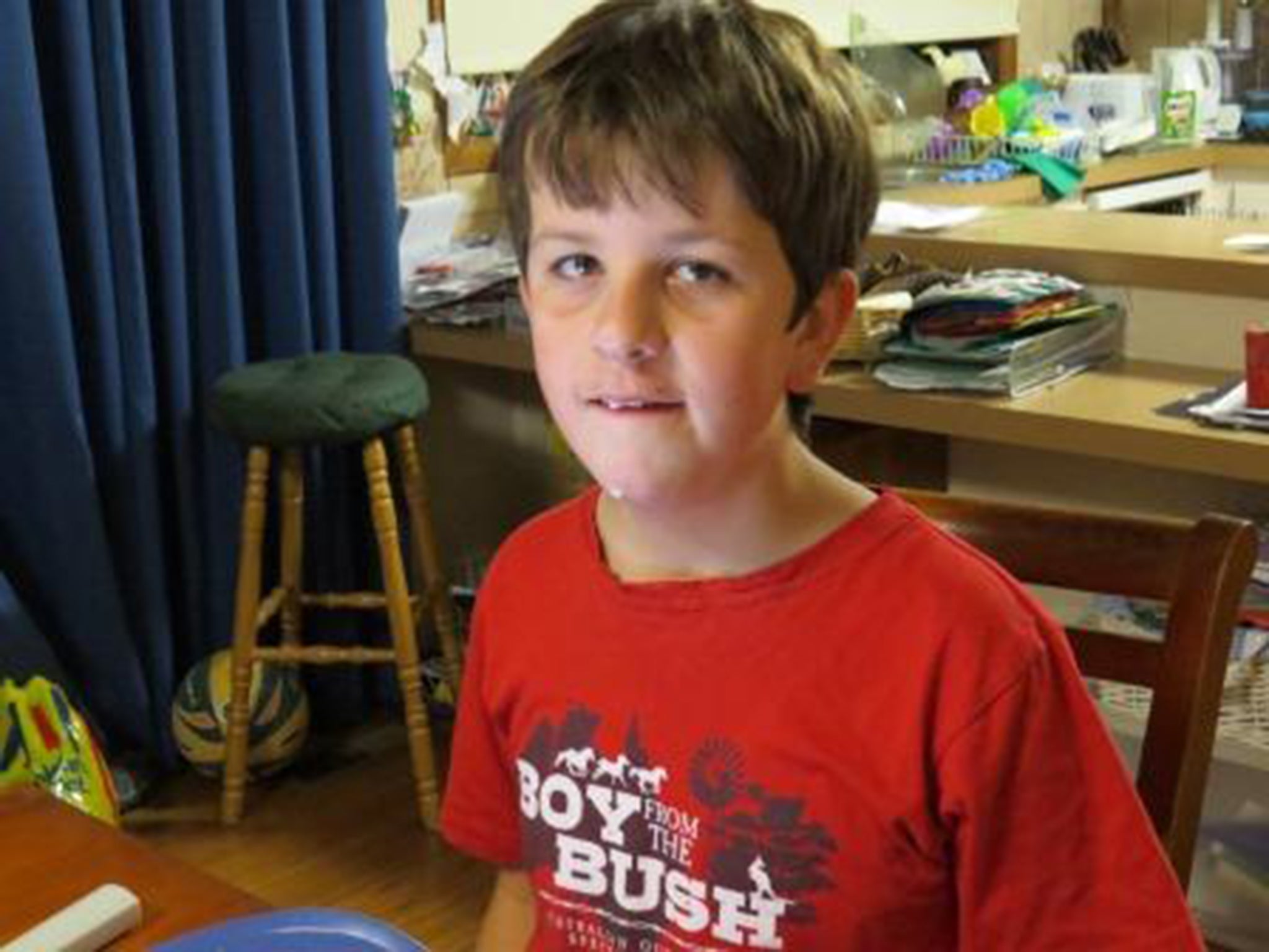 Luke Shambrook, who has autism, was lost in the Australian bush for four days