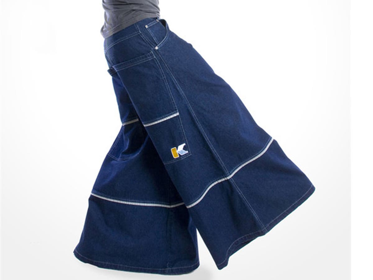 Australien Glatte lungebetændelse The popular JNCO jeans from the 90s are making a comeback and teenagers are  horrified | The Independent | The Independent