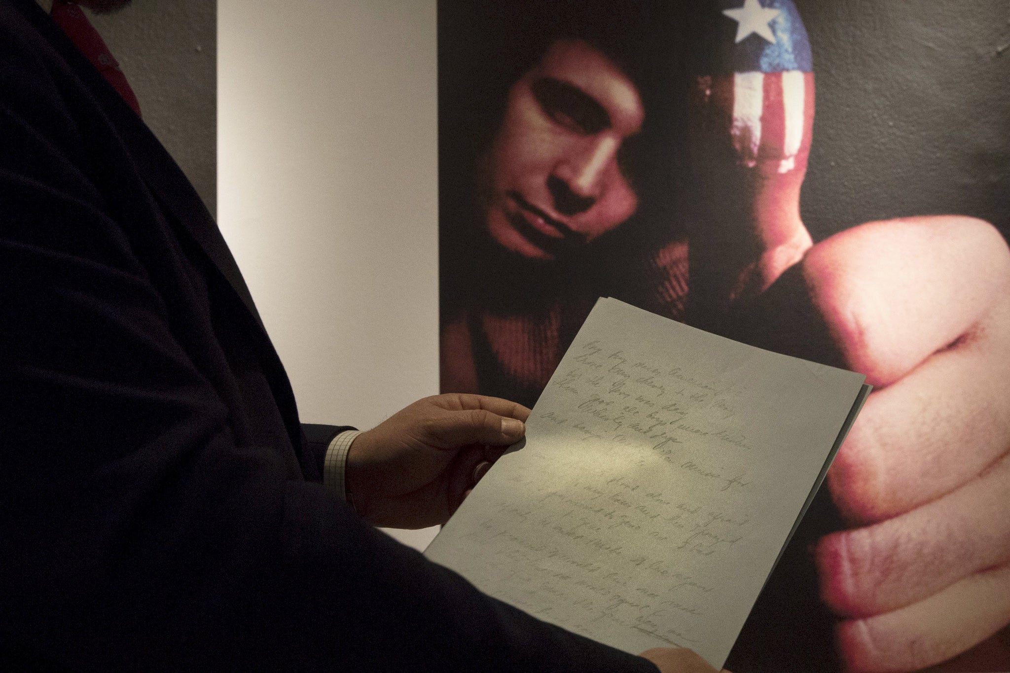 Don McLean's 17 page manuscript for 'American Pie' goes up for auction at Christie's in New York