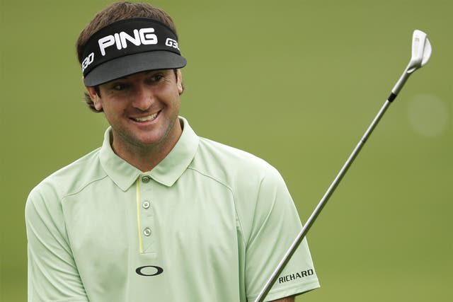 Bubba Watson came top of a poll of least liked players