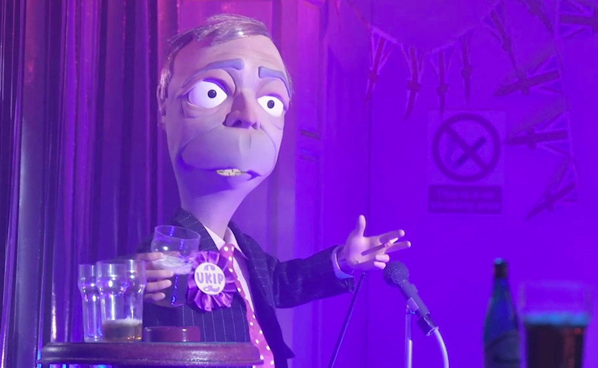 Nigel Farage gets the Newzoids treatment