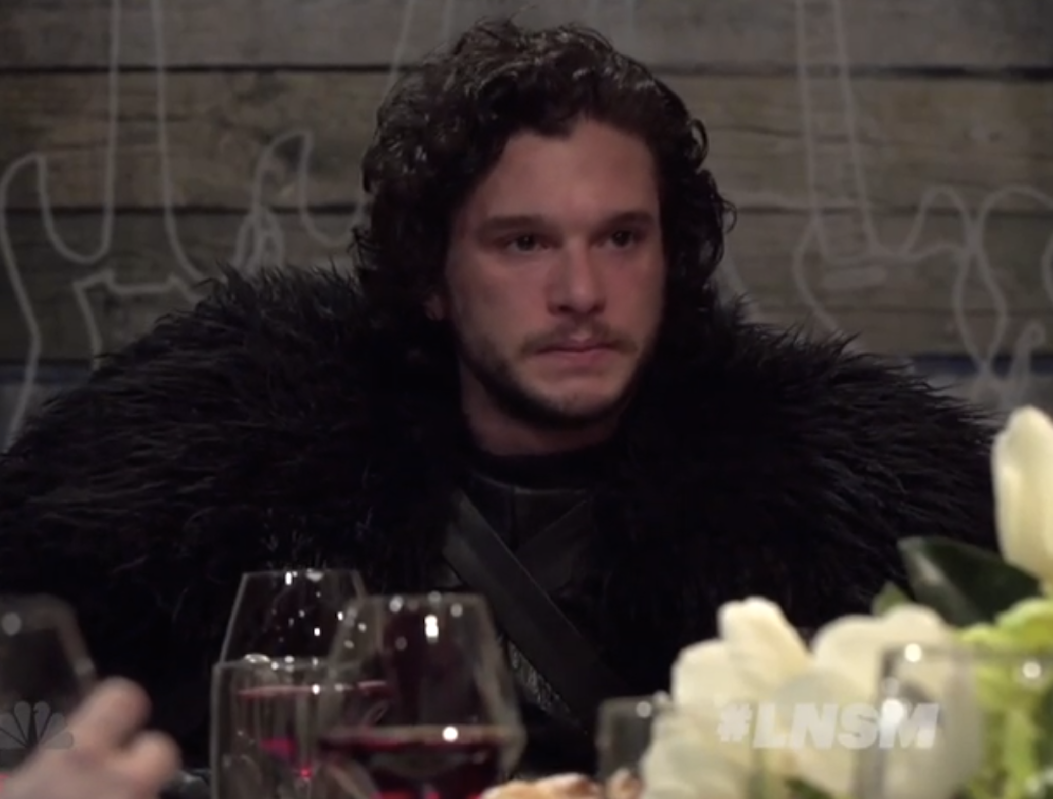 Jon Snow from Game of Thrones now tops our list for the worst famous dinner party guest