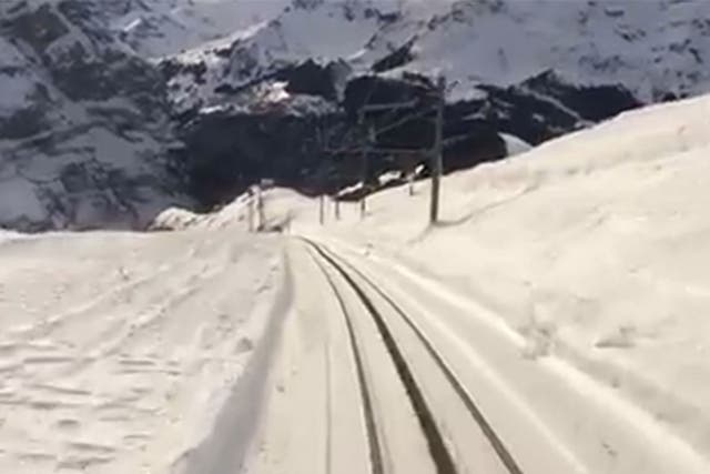 Take a trip on the Jungfraubahn in Switzerland