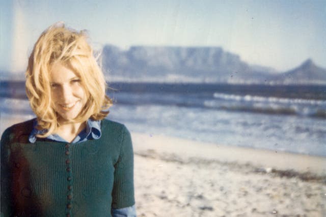 Cape crusader: Mary Chamberlain in front of Table Mountain in March 1972, shortly after arriving in South Africa on her mission for the ANC