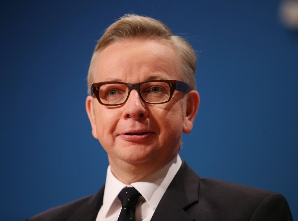 Michael Gove has now become Justice Secretary