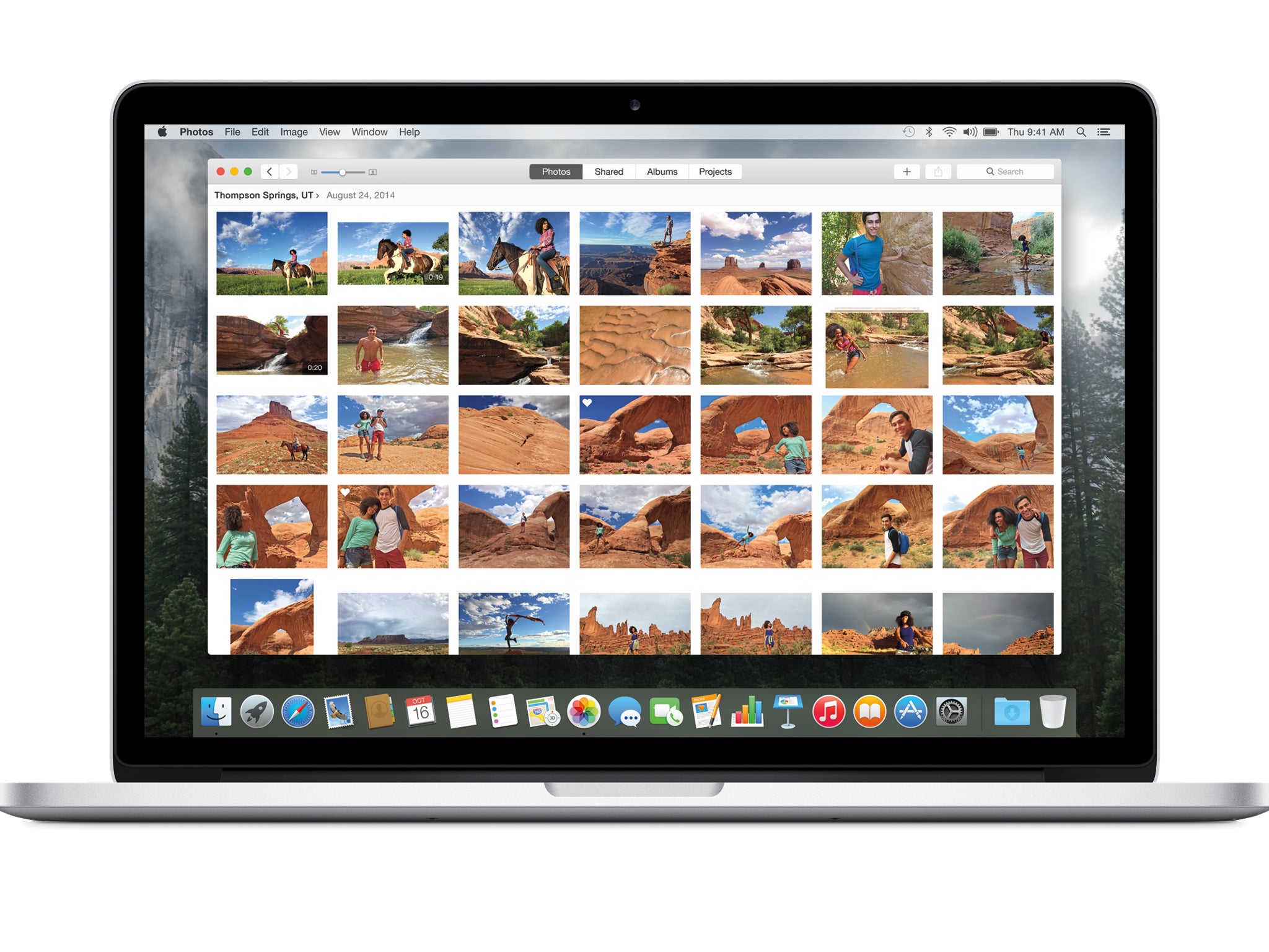 apple mac os x images instant slideshow
