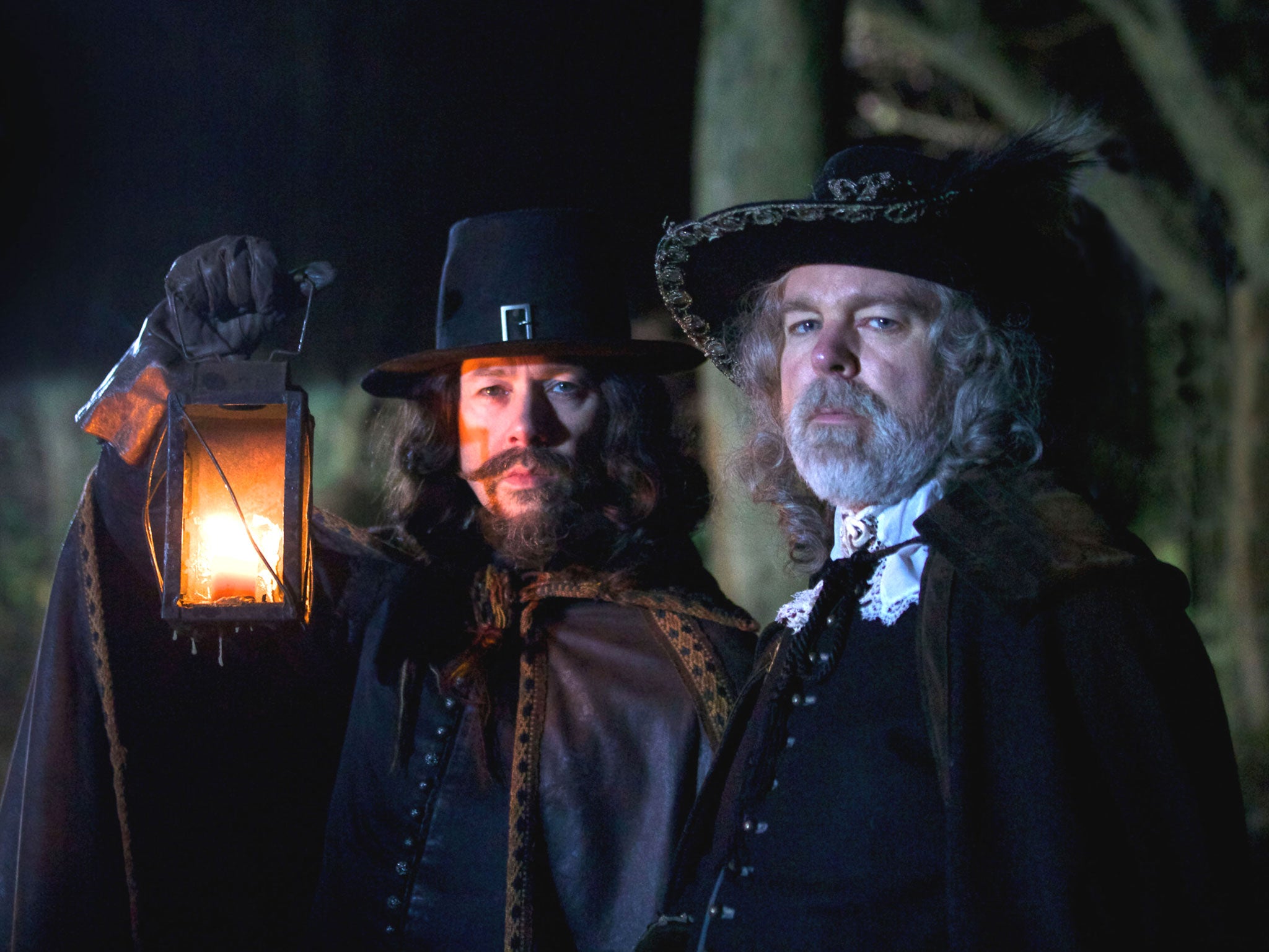 Reece Shearsmith and Steve Pemberton star as a pair of witch hunters in tonight's episode of Inside no. 9