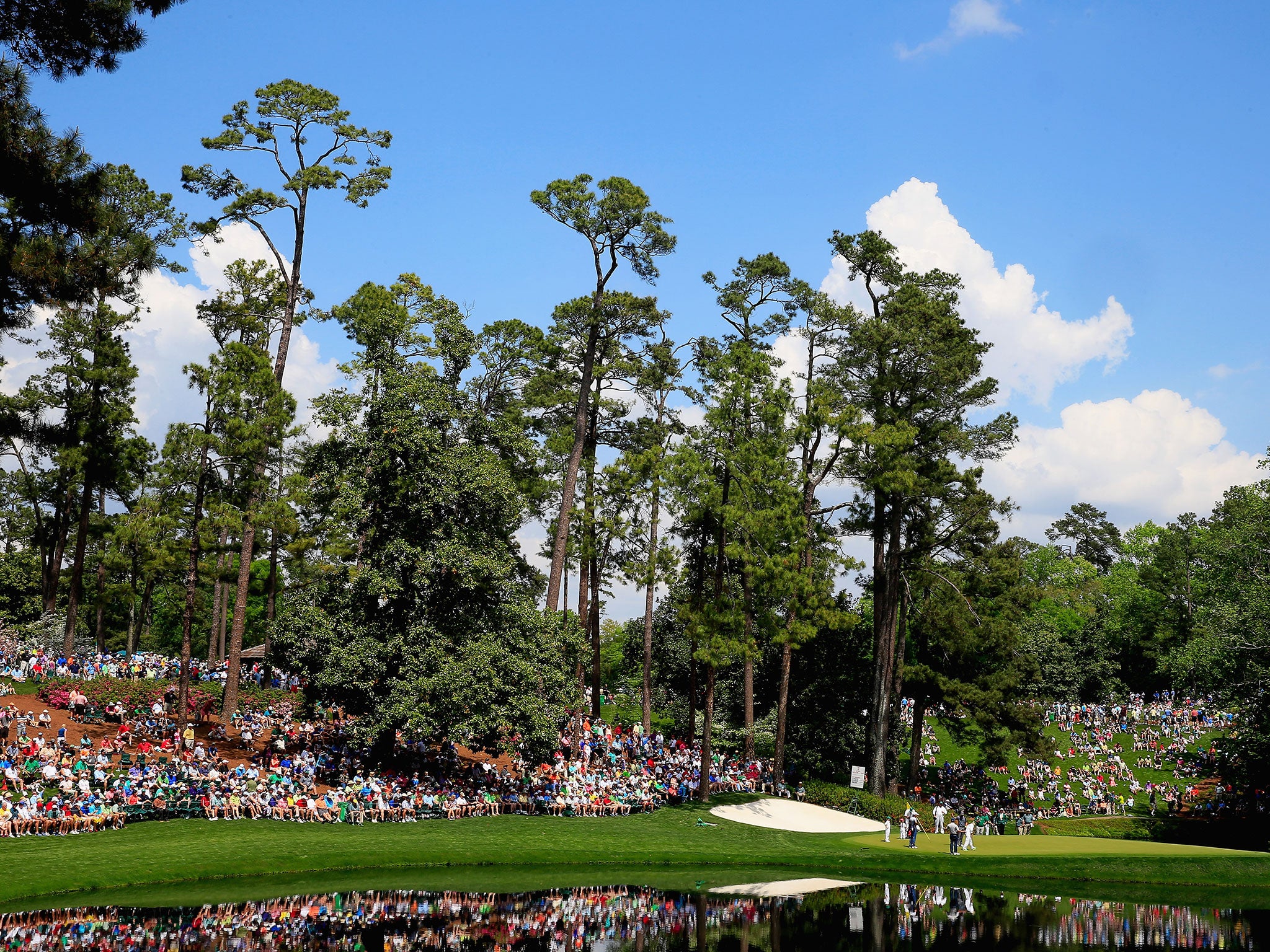 A shot of the Augusta National course
