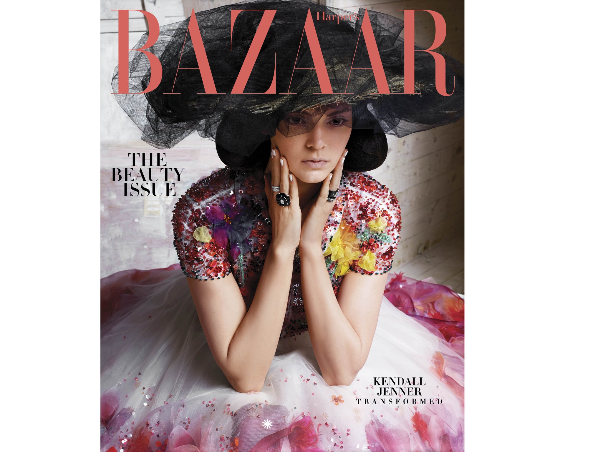 Kendall Jenner on the cover of Harper's Bazaar