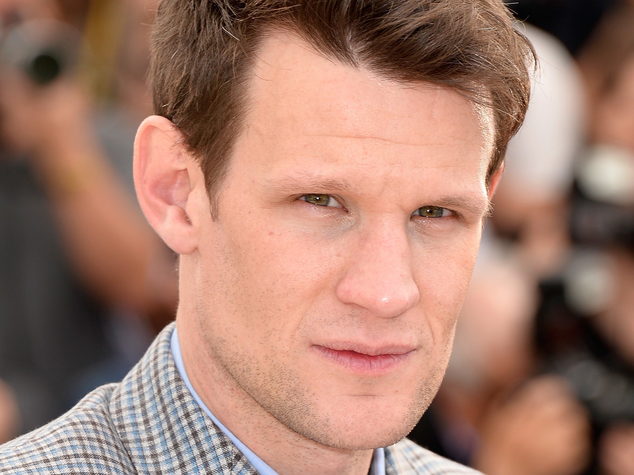 Seeing the Doctor: Matt Smith in Cannes last year when ‘Lost River’ premiered