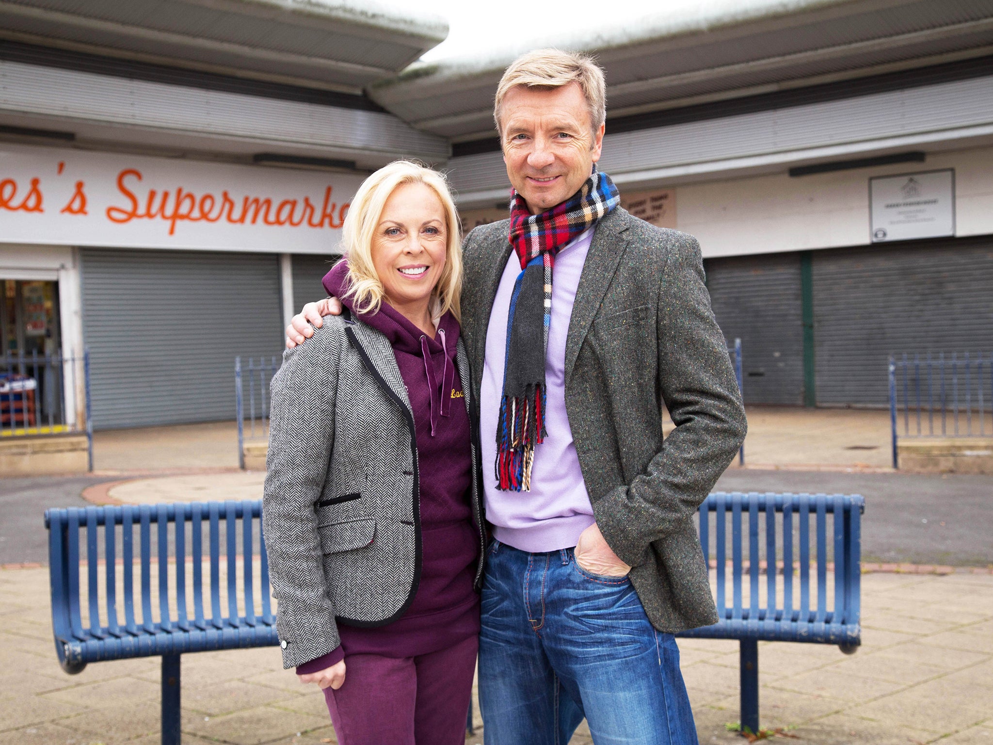 Olympic ice dancers Jayne Torvill and Christopher Dean