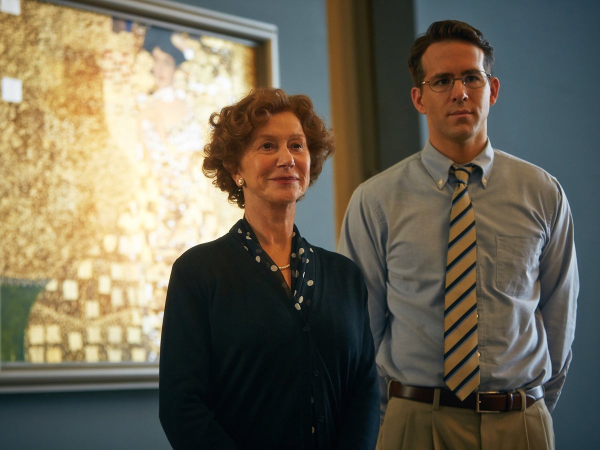 lady in the gold dress movie Woman Gold, film review: A canvas too cosy for Helen Mirren's dazzling lead | Independent CT-2026/6/1