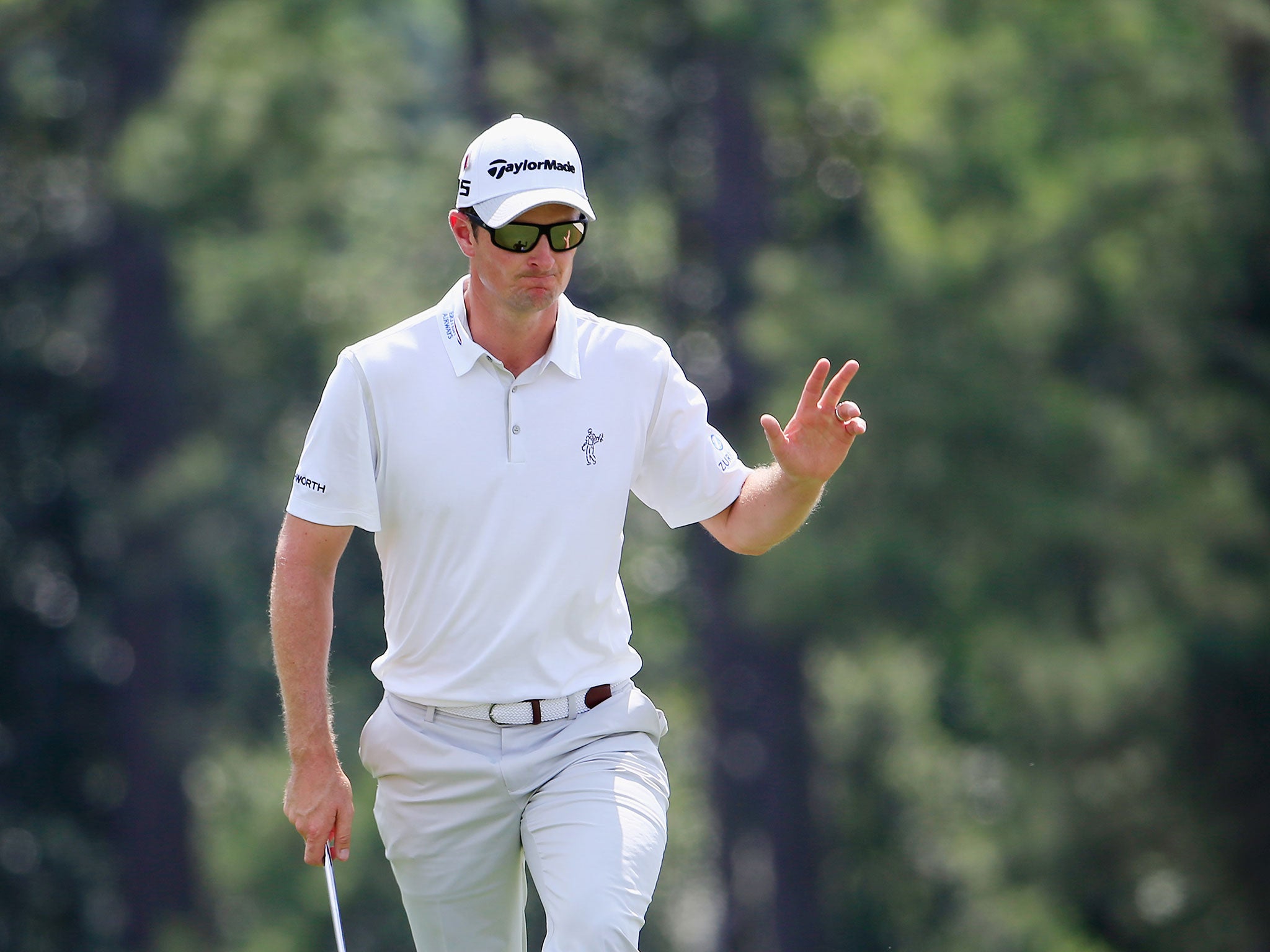 Justin Rose carded a 67 to share second place after the opening round
