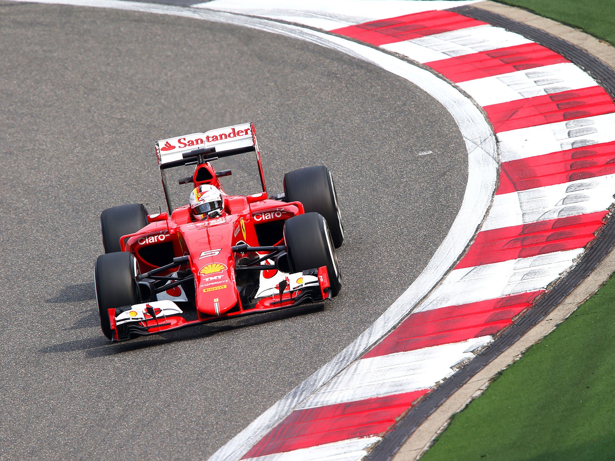 Sebastian Vettel wasn't able to follow up his win in Malaysia