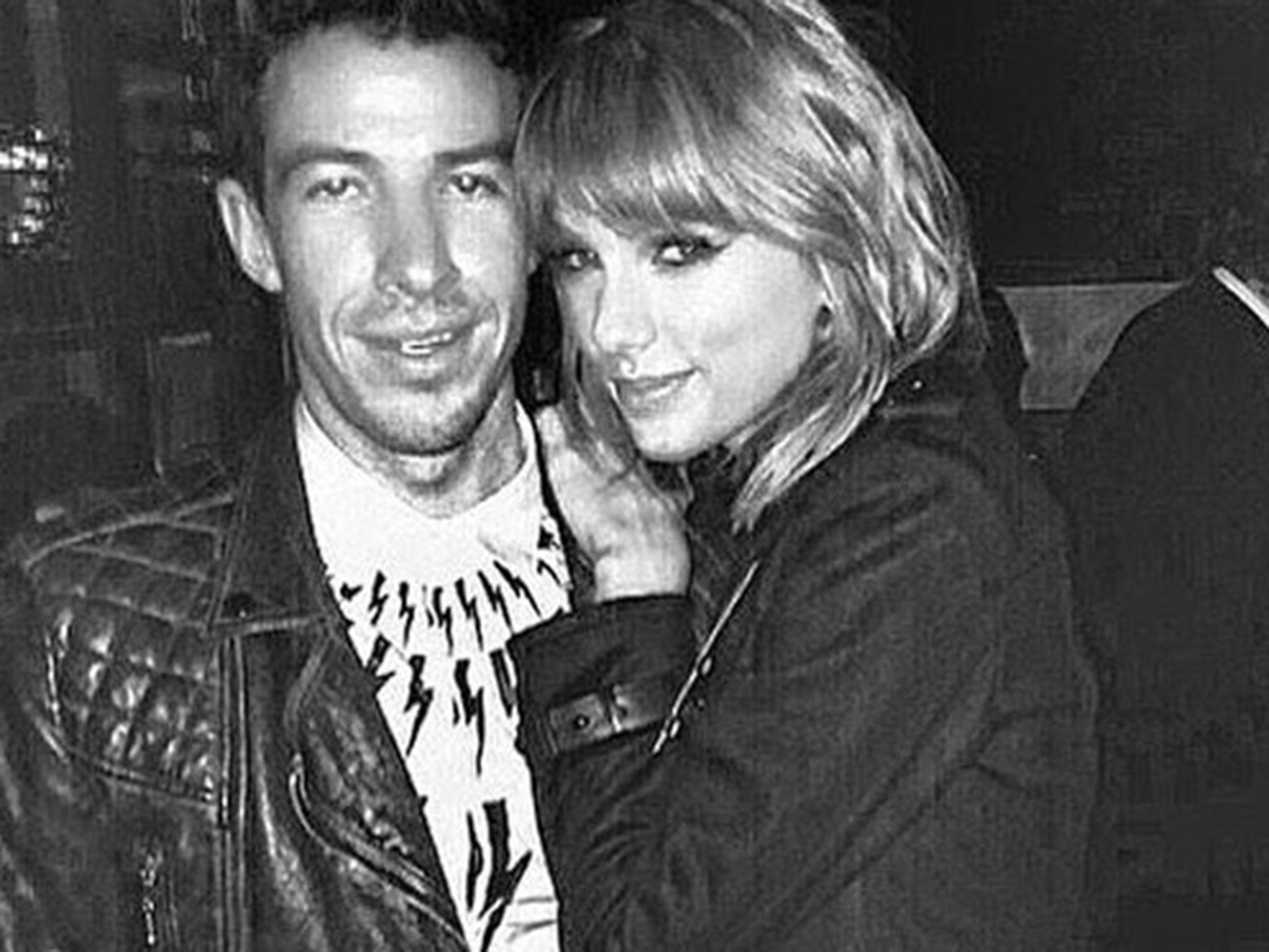 The pic Sean St Ledger uploaded to his Twitter account with Taylor Swift