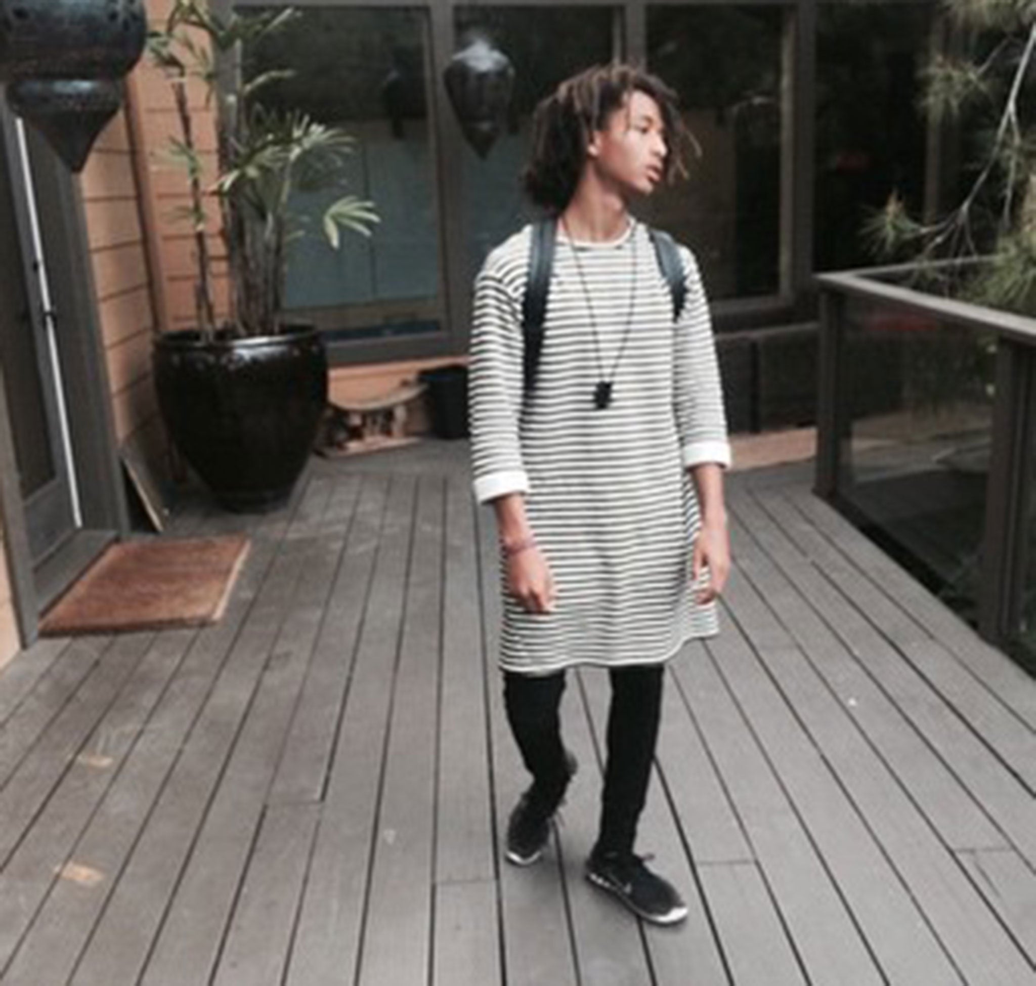 Jaden Smith explains he wears a skirt so future generations won't get  bullied for not conforming to gender stereotypes, The Independent