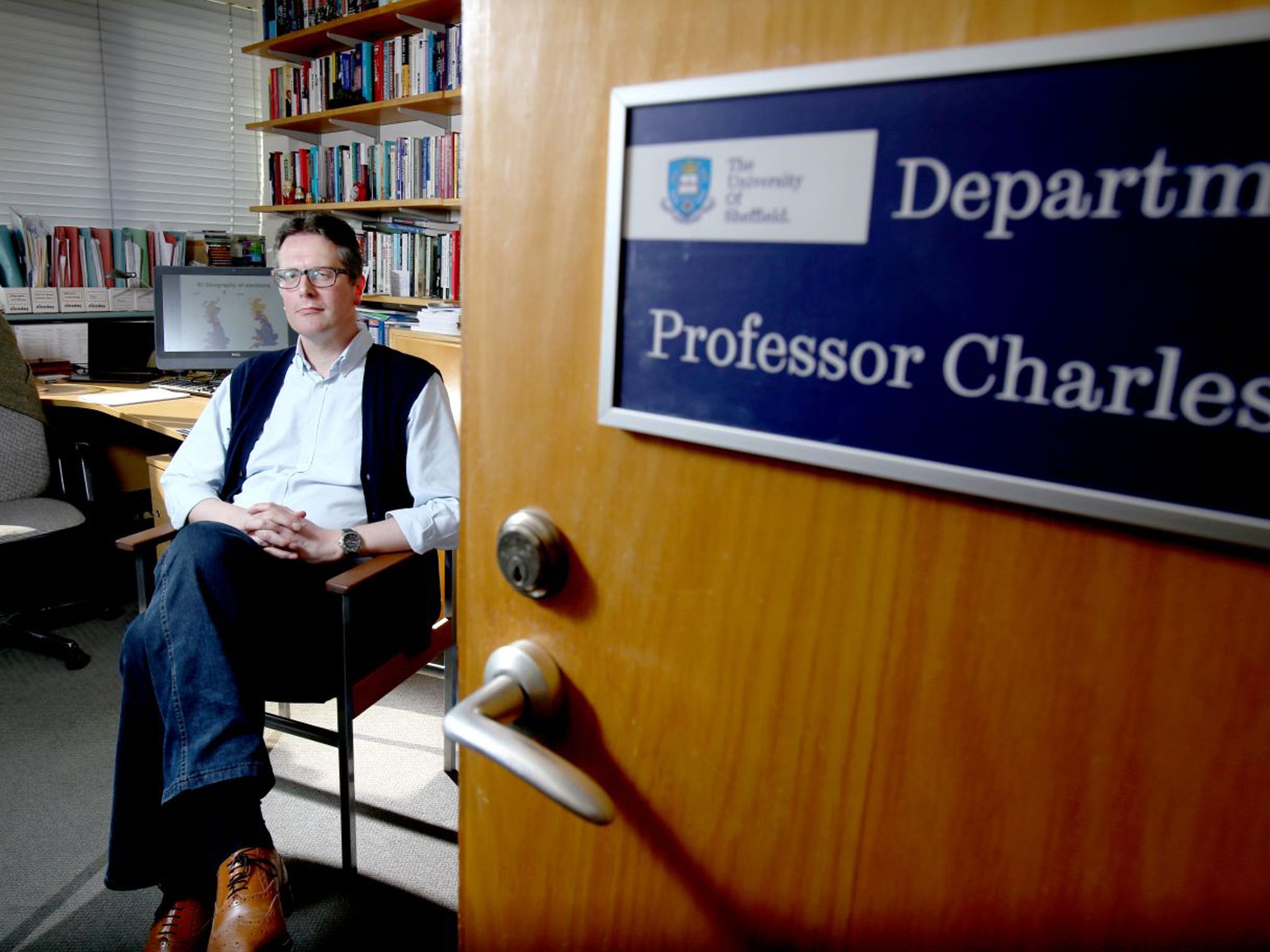 Professor Charles Pattie says it will be a massive political upset if Nick Clegg loses his seat