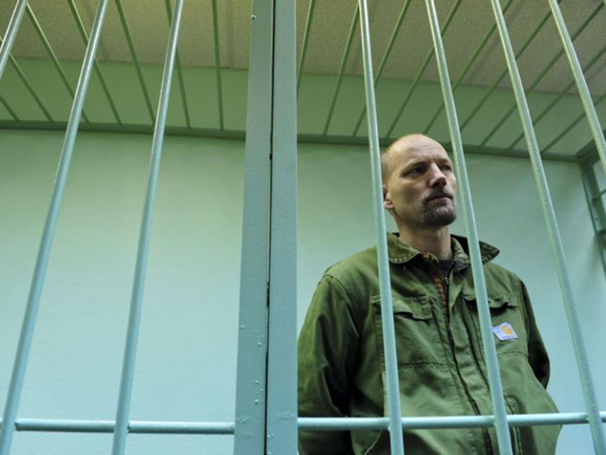 Frank Hewetson and 29 other Greenpeace activists were arrested by the Russian authorities and detained in custody in October 2013