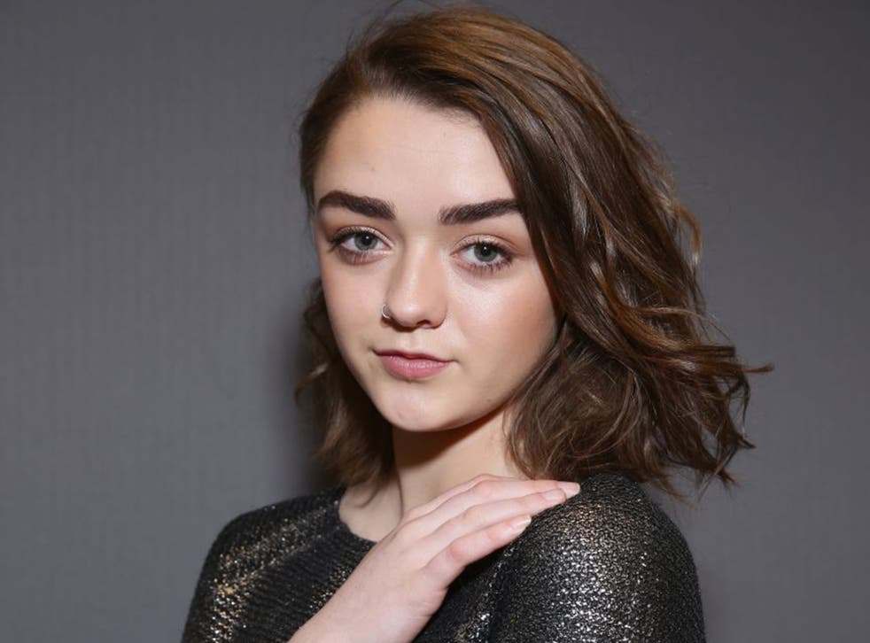 The British actress Maisie Williams is doing remarkably well at negotiating the often crazy path of those who attain massive success at a young age