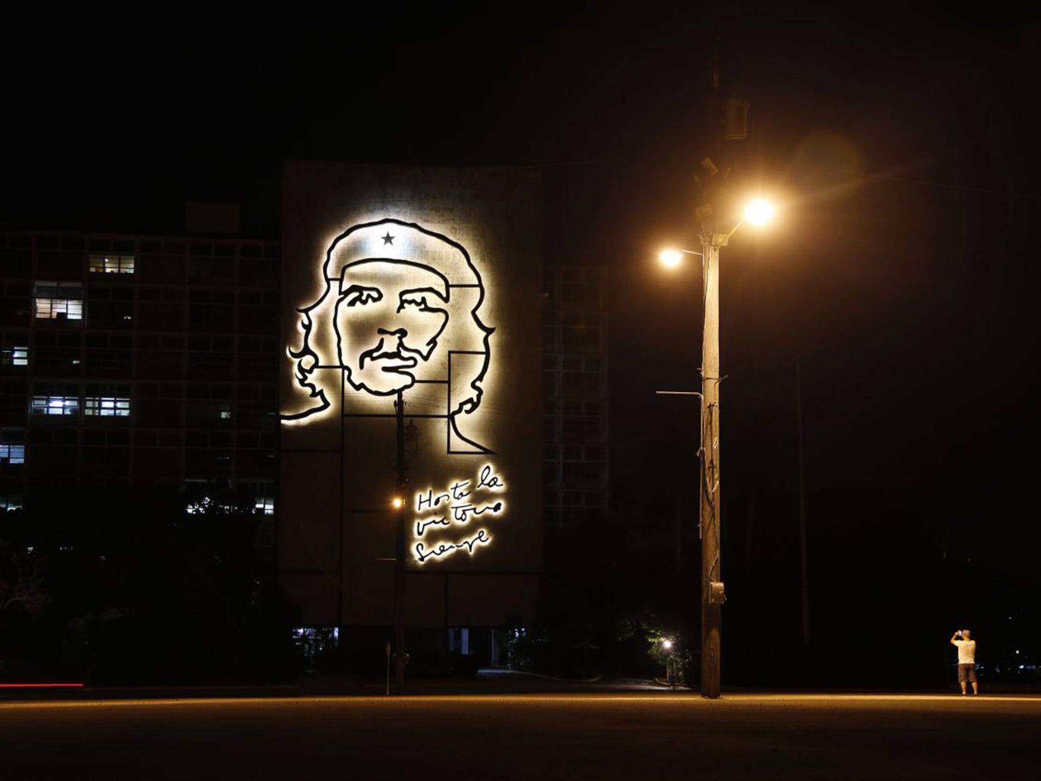 A tribute to Che Guevara in Havana